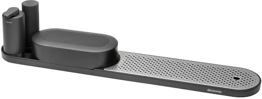 Brabantia Σετ Αξεσουάρ Μπάνιου Inox Γκρι 4τμχ