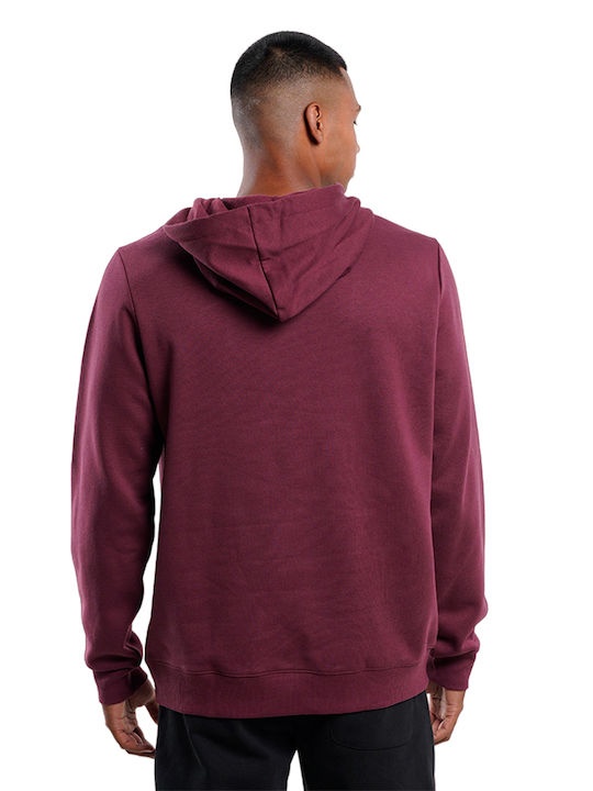 Reebok Men's Sweatshirt with Hood CLASSIC MAROON 100071336