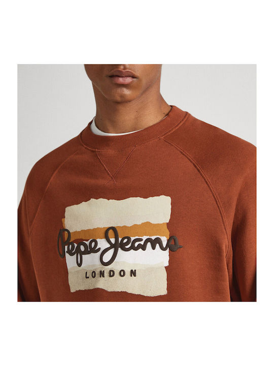 Pepe Jeans Herren Sweatshirt Orange