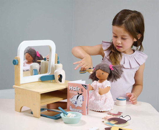 Tender Leaf Toys Фризьорски салон Игра за фризьорство