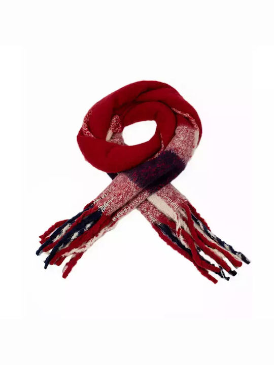 Women's Wool Scarf Red