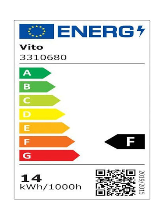 Vito Φωτιστικό Μπάνιου LED Λευκό 54x5.5x3.8εκ.