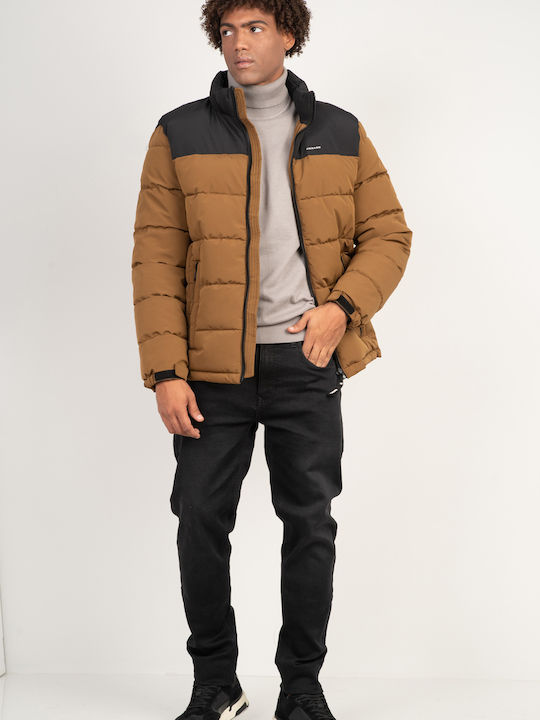 Rebase Men's Winter Jacket Brown