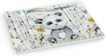 Tsantakides Cartea de oaspeți Micul Panda din Carton