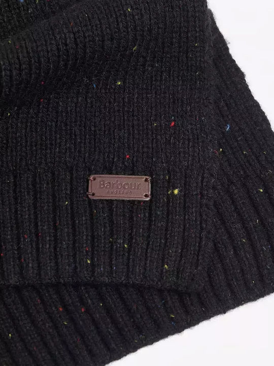 Carlton Männer Set mit Beanie mit Rippstrick in Schwarz Farbe