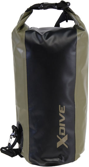 XDive Trockentaschen Umhängetasche 15lt Khaki