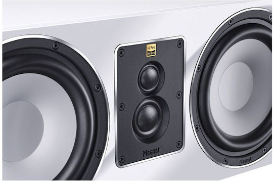 Magnat White Signature Center Pro 147248 Hi-Fi Speaker Central 120W 3 No of Drivers W52xD27.5xH20cm. White