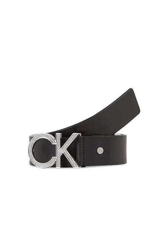Calvin Klein Men's Fabric Webbing Belt Belt Black