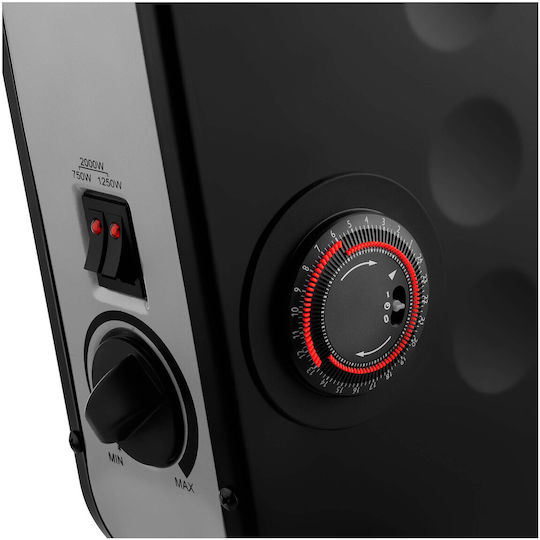 Sencor Θερμοπομπός Δαπέδου 2000W 72x47cm Μαύρος