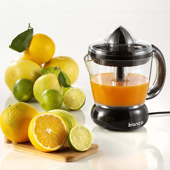 Bianco 00C041500BAGR Electric Juicer 25W with 1lt Capacity Black