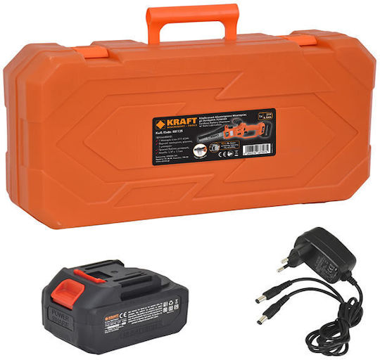 Kraft Pruning Battery Chainsaw 1x4Ah Brushless 21V 2.1kg with Blade 20cm