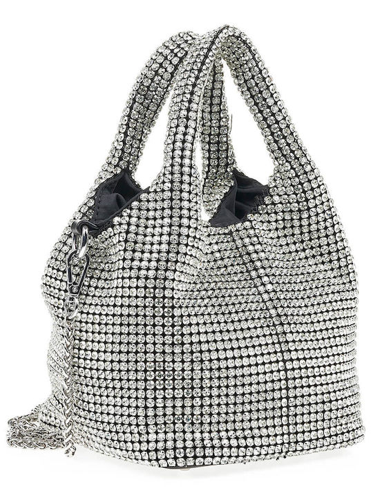 Verde Women's Bag Crossbody Silver