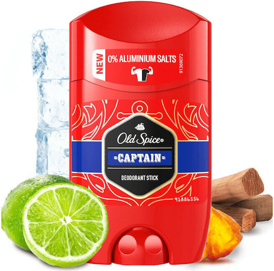 Old Spice Captain Deodorant Αποσμητικό σε Stick 2x50ml