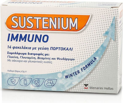 Menarini Sustenium My Vita D Keeps Me Strong Vitamin for Immune System Boost Apricot Orange 20 eff. tabs