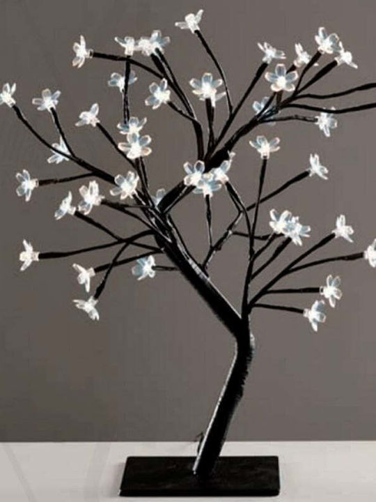 Christmas Decorative Illuminated Plastic Tree Natural Appearance 50cm IP20 Electric Black Tree
