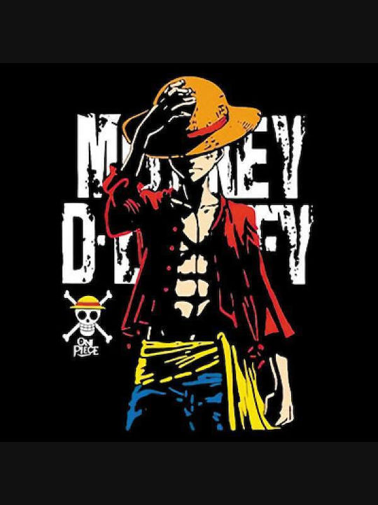 Takeposition Z-cool Monkey D.luffy Jachetă cu glugă One Piece Neagră