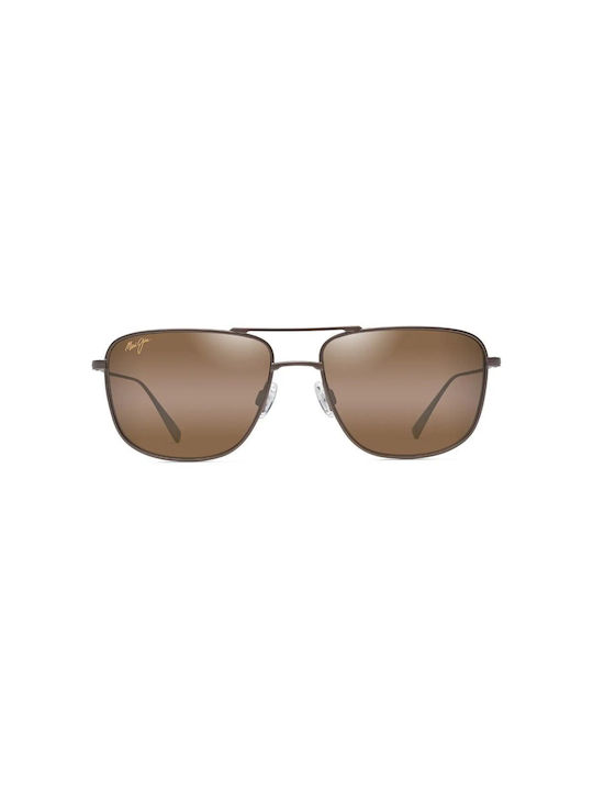 Maui Jim Mikioi Sonnenbrillen mit Braun Rahmen und Braun Polarisiert Linse H887-01