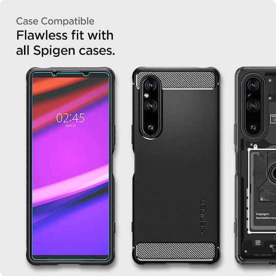 Spigen AlignMaster GLAS.tR Tempered Glass 2buc (Xperia 1 V)
