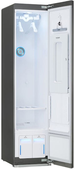 LG Styler S3MFC Aparat de călcat cu abur pentru haine pardoseală 1850W cu rezervor 1.5lt Gri