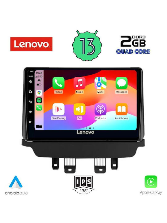 Lenovo Car-Audiosystem für Mazda 2 2014> (Bluetooth/USB/WiFi/GPS/Apple-Carplay/Android-Auto) mit Touchscreen 9"