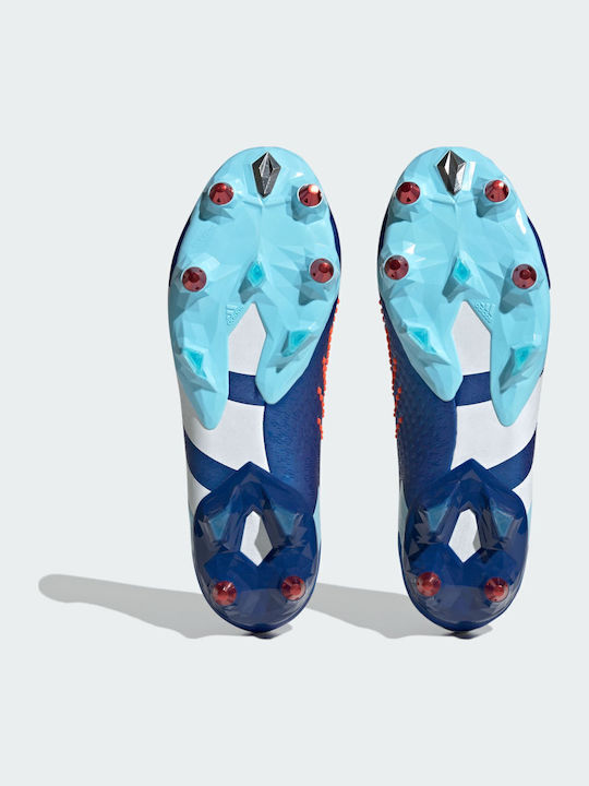 adidas Predator Accuracy.1 Football Shoes with Cleats Bright Royal / Cloud White / Bliss Blue