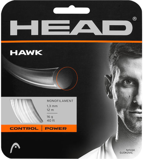 Head Tennis-Saiten Weiß 12m, Ø1.25mm