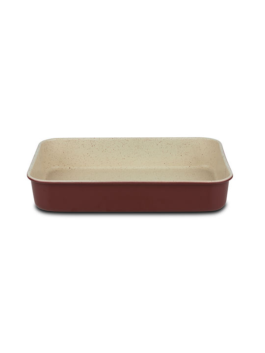 Nava Terrestrial Aluminum Rectangular Baking Pan with Non-stick Coating