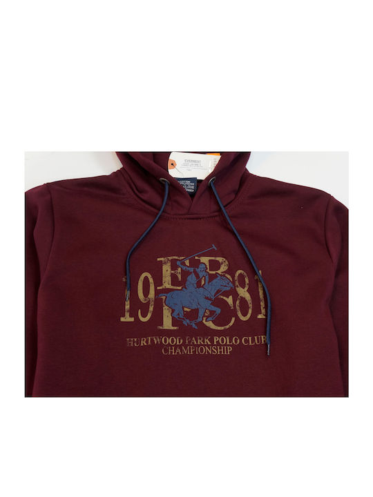 Everbest Men's Sweatshirt Burgundy