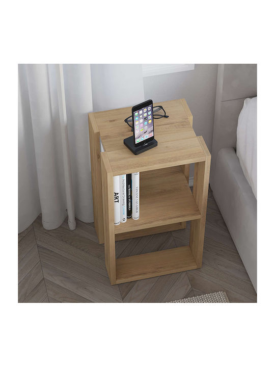 Lonie Wooden Bedside Table 34x30x55cm