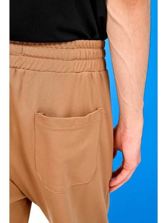 Diverse Jogginghose mit Gummizug Beige