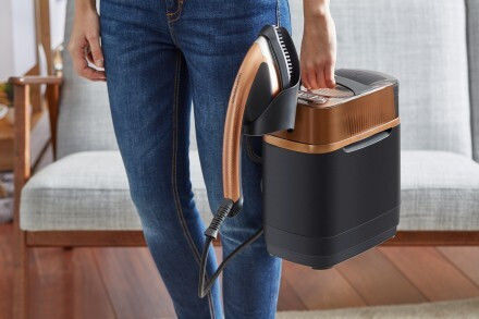 Tefal IXEO Power Floor Garment Steamer 2170W with Container 1.1lt Black