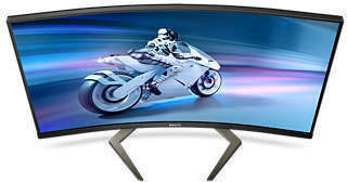 Philips 32M1C5200W VA HDR Curbat Gaming Monitor 31.5" FHD 1920x1080 240Hz cu Timp de Răspuns 4ms GTG