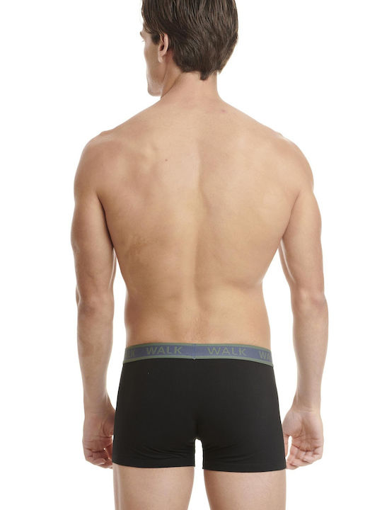 Herren Boxershorts Schwarz 2Packung