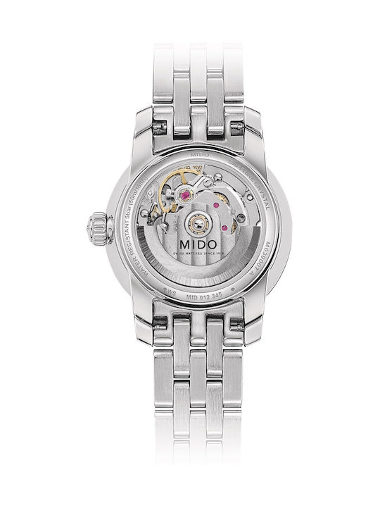Mido Ceas Automat cu Argintiu Brățară Metalică
