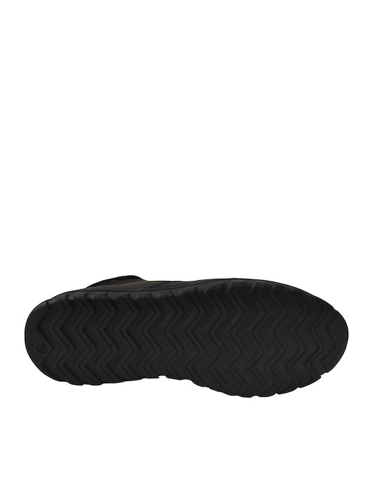 Leder Schwarz Herrenstiefel
