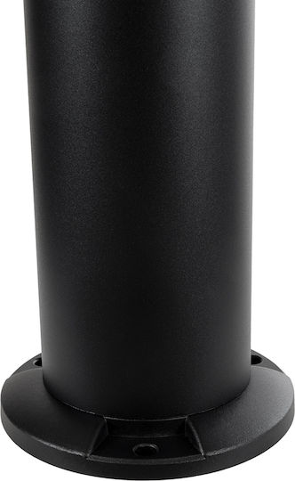 GloboStar VEGGIE Ηλιακό Φωτιστικό Δαπέδου Κολωνάκι 10W 330lm Ψυχρό Λευκό 6000K με Αισθητήρα Κίνησης και Φωτοκύτταρο IP65 23x23x60εκ.