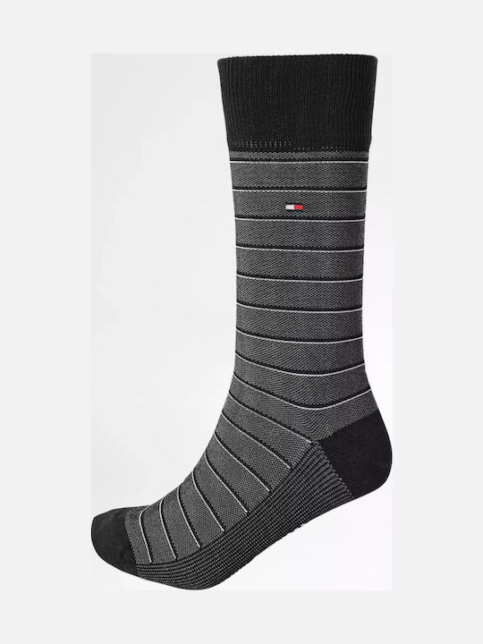 Tommy Hilfiger Birdeye Ανδρικές Μονόχρωμες Κάλτσες Μαύρες 5Pack