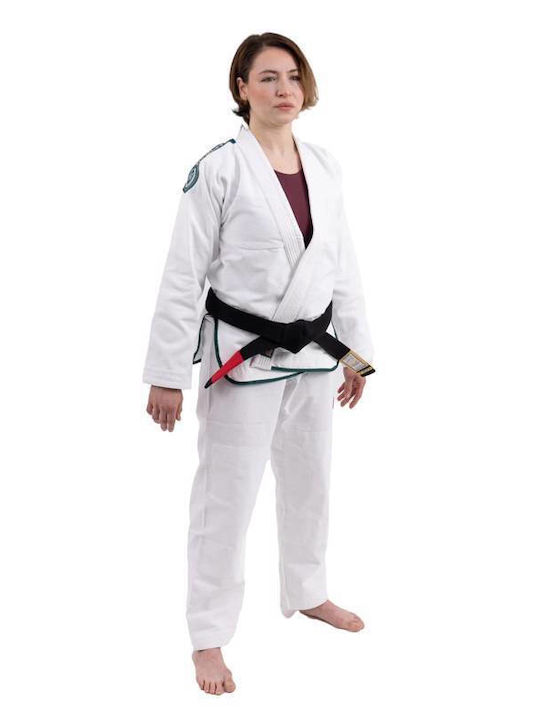 Scramble Men's Brazilian Jiu Jitsu Jacket White