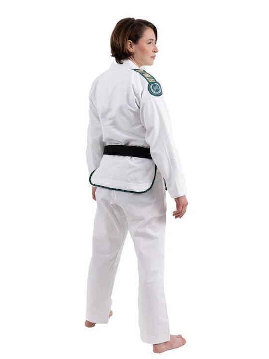 Scramble Men's Brazilian Jiu Jitsu Jacket White