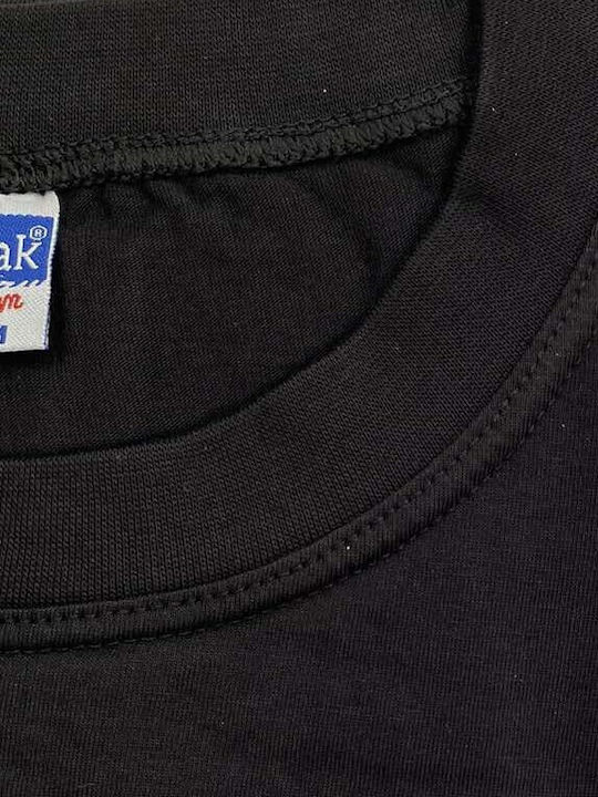 Kal-tsa Herren Unterhemden in Schwarz Farbe 1Packung