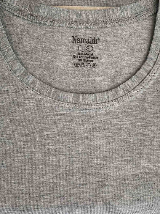 Namaldi Men's Sleeveless Undershirt Gray