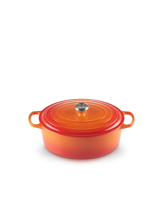 Le Creuset Dutch Oven Oval Made of Aluminum 33x42.7cm 1pcs
