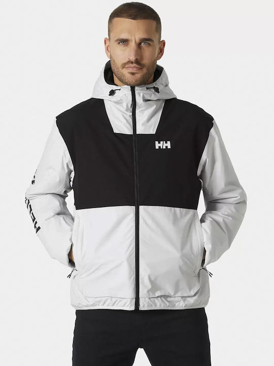 Helly Hansen Herren Winter Jacke Lässig Wasserdicht Gray