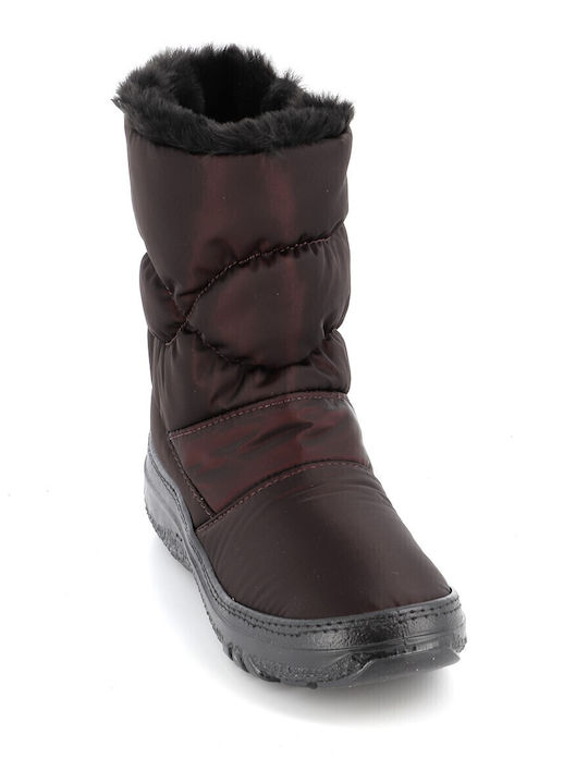 Women's Ankle Boots Burgundy