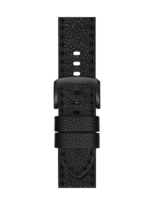 Tissot Leather Strap Black 22mm