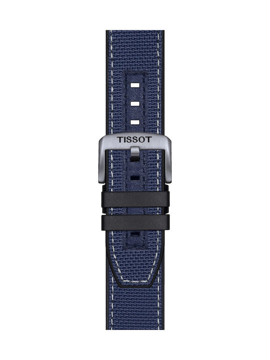 Tissot Υφασμάτινο Λουράκι Μπλε 22mm