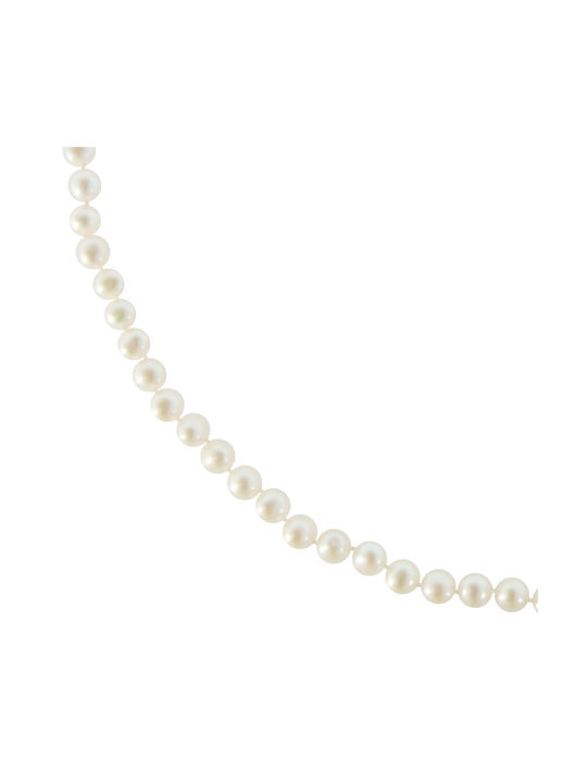 Senzio Belibasakis Necklace from Gold 14K with Pearls