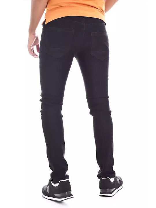 Giani 5 Pantaloni de Bărbați din Jean în Croială Skinny Negru