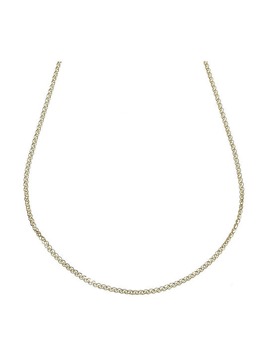 Senzio Belibasakis Two-tone Chain Neck made of Gold 14K Length 50cm