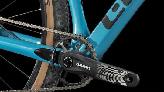 CUBE Reaction C 62 One 29" 2023 Μπλε Mountain Bike με Ταχύτητες